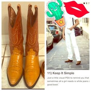 Gorgeous Ostrich Feet Boots